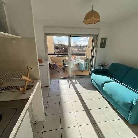 Apartament 2 Pieces Avec Piscine, Parking, Proche Commerces - - Fr-1-387-188 Marseillan (Herault)